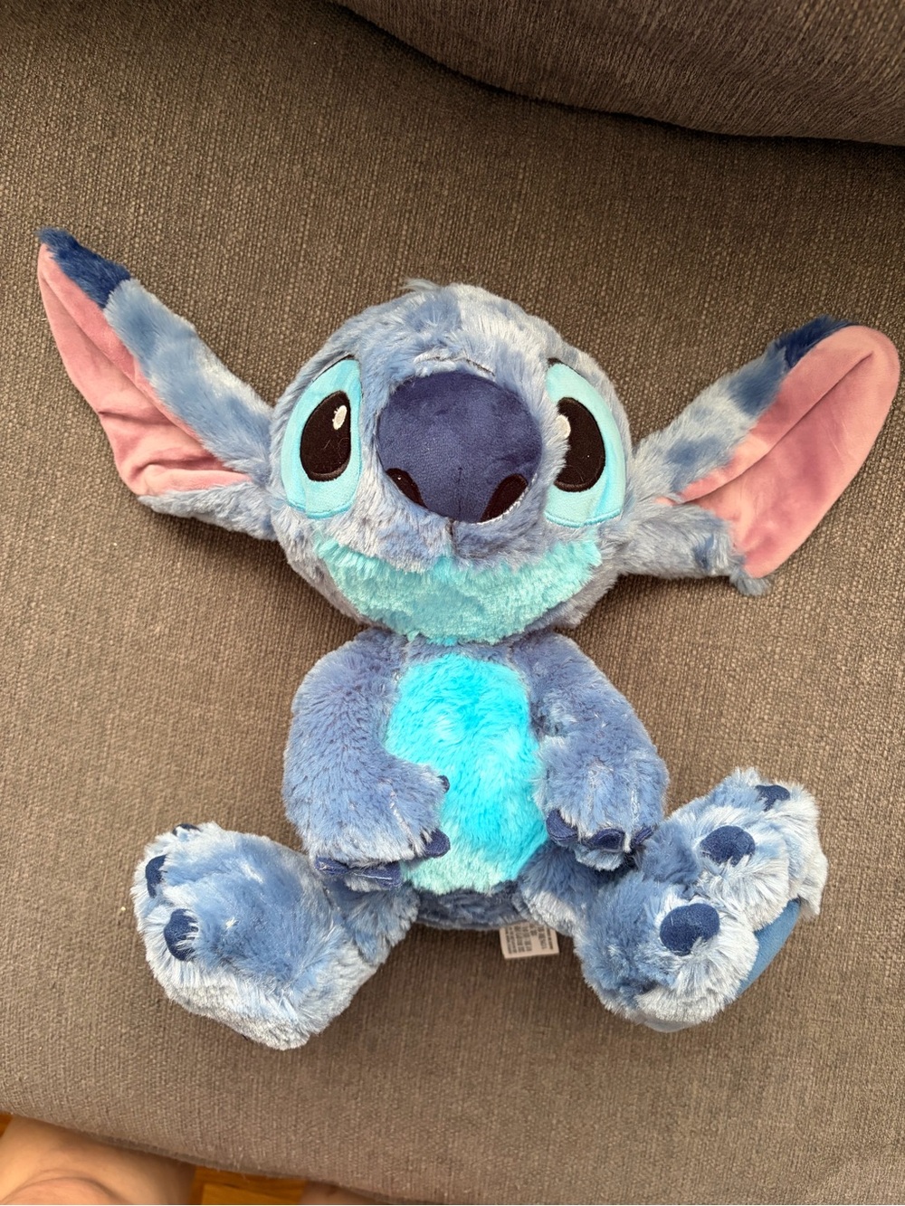 Disney Parks | Big Feet Stitch Tie Dye Plush | Blue 11”